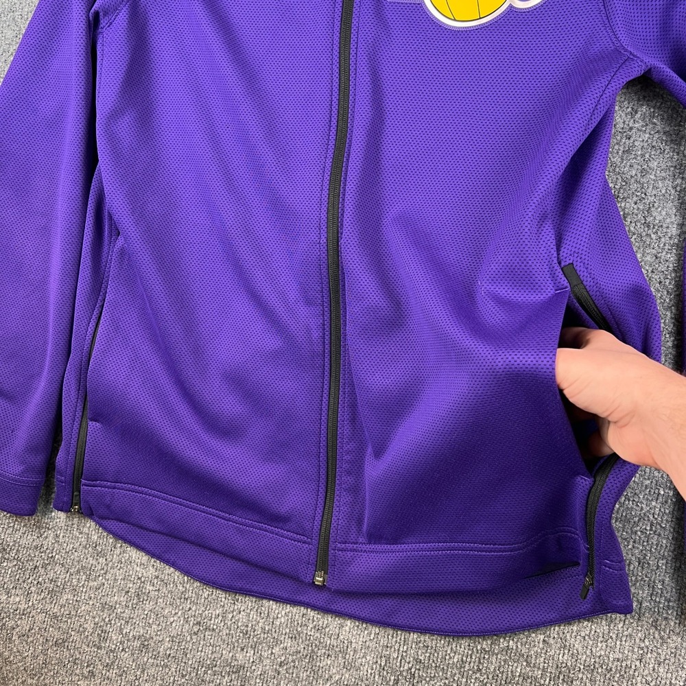 Nike Los Angeles Lakers Hoodie Mens L Purple Therma Flex NBA Showtime On Court - Picture 7 of 11